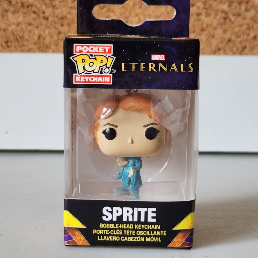 Funko Pocket Pop Sprite Keychain Marvel Eternals Gift NWT